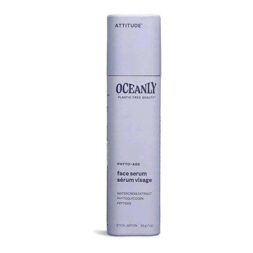 ATTITUDE Oceanly Face Serum Stick EWG Verified Plastic-free Plant and Mineral-Based Ingredients Vegan and Cruelty-free Beauty Products PHYTO AGE Unscented 1 Ounce